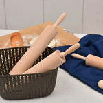 Beccarat Wooden Rolling Pin Professional Dough Roller Non-Stick Rolling Pin for Pasta Dough Pizza Baking Cookies Biscuit Fondant Cake