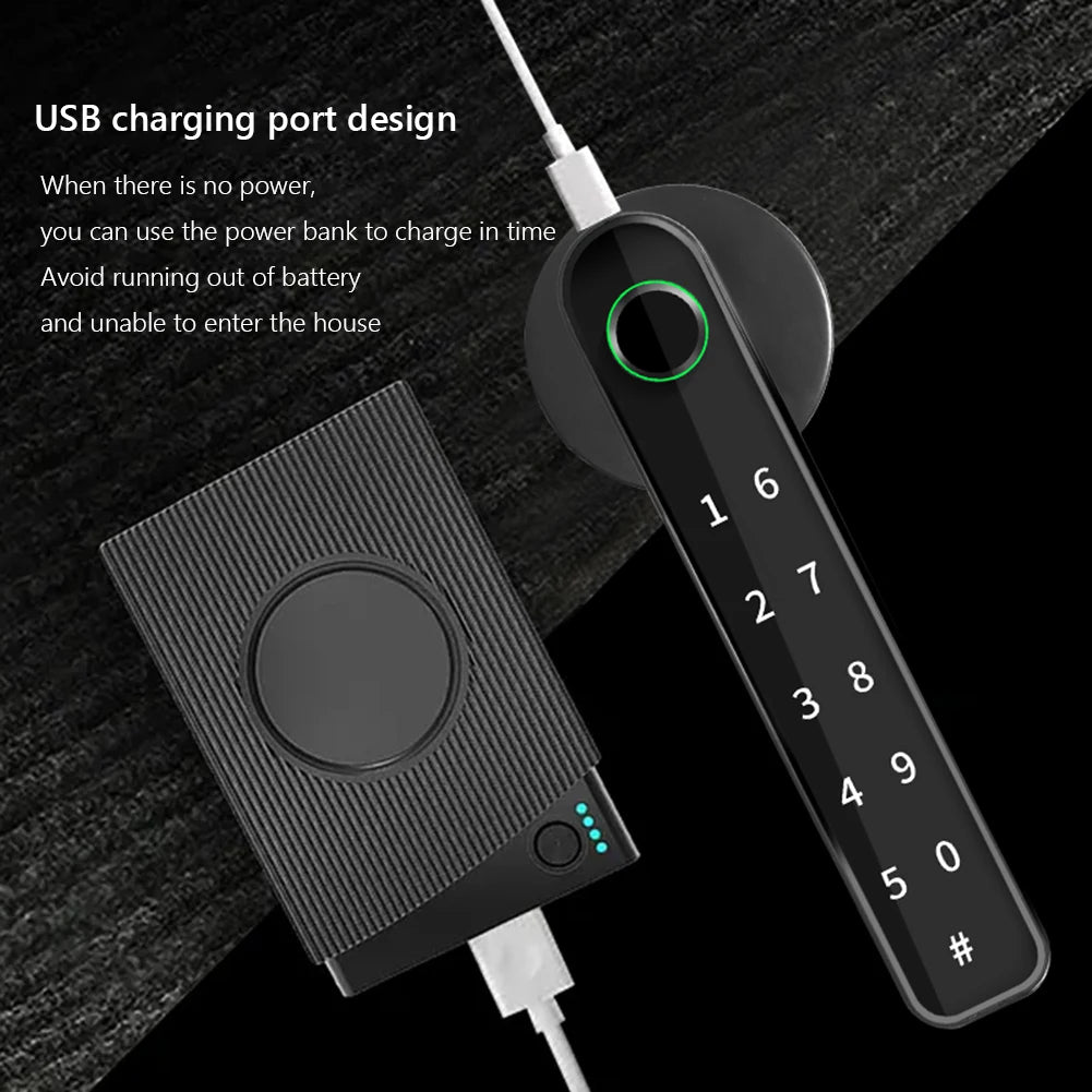 Smart Fingerprint Door Lock Keyless Entry