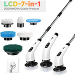 Cordless Household Spin Scrubber Kitchen Gadgets Hairbrushes Bathroom Broom Toilet Multipurpose Cleaning Brush Electric Mops