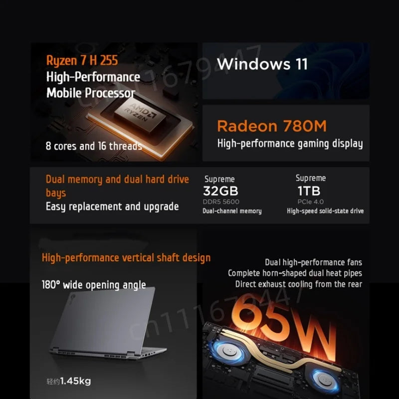 Lenovo Lecoo 2025 New Pro 14 Ryzen 7 H 255 AMD