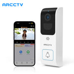 ARCCTV Video Doorbell Camera, 2K Dual-band WiFi