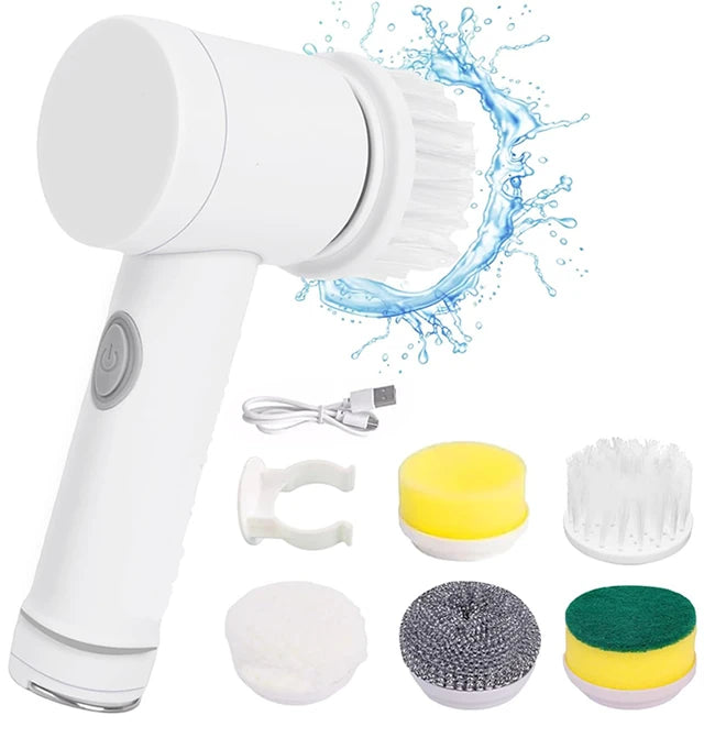 Cordless Household Spin Scrubber Kitchen Gadgets Hairbrushes Bathroom Broom Toilet Multipurpose Cleaning Brush Electric Mops