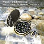 Hiking Compass for Camping, Hiking & More Military Style