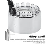 LED Mist Maker Water Fountain Fogger – 12-LED Colour-Changing Pond & Aquarium Fog Machine for Halloween, Easter, Parties & Festivals