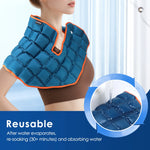 Large Ice Pack For Back/Waist/Knee/Shoulder Reusable Hot And Cold Compress Gel Pad Sports Injury Care Swelling Bruise Ice Wrap