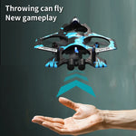 BK Toys Co. RC Drone YP5MAX Remote Control Fighter Four Axis Foam RC Plane/Drone