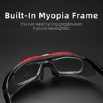 ROCKBROS Cycling Polarized glasses Bike Outdoor Sports Sunglasses MTB Road PC Goggles Eyewear Glasses 5/3 Lens Bicycle Accessory