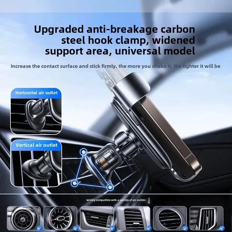 UYUXIO Car Phone Holder Wireless Car Charger