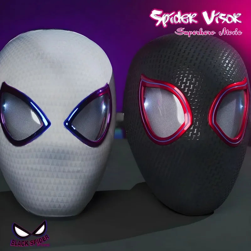 1:1 Miles Morales Mask & Gwen Spider-Man Cosplay Mask