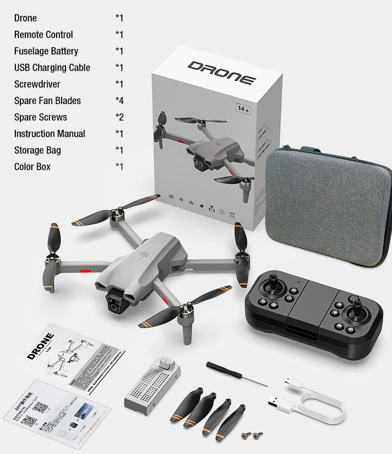 BK Toys Co. 8k HD Drone 3D Roll 360° 5G WIFI