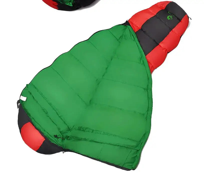 Jungle King Mummy Style Sleeping Bag Thickening Fill Four Holes Cotton Sleeping Bags