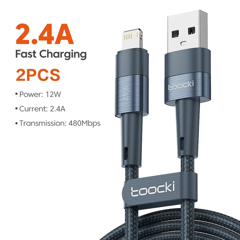 Toocki 2.4A USB A to Lightning