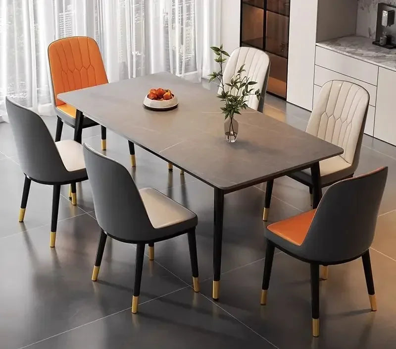 AOLIVIYA Italian Classic Simple Modern Light Dining Table For Home Family Living Room Eating Desk Practical A785213