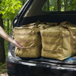 Large Camping Duffle Bag 60L/90L Capacity Camping Backpack