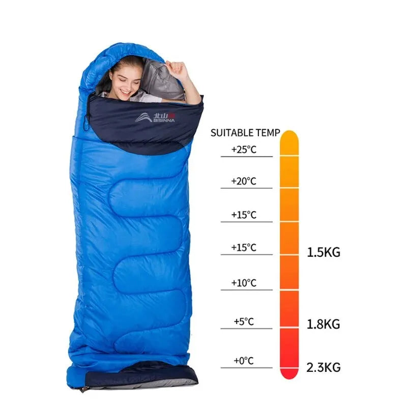 BISINNA Camping Sleeping Bag Ultralight Waterproof