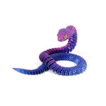 3D Printed Snake Realistic Snake Statue Movable Joint Fidget Toys