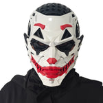 Cyberpunk Clown Mask with Braids – 2D Resin Cosplay Mask, Halloween Anime Role-Playing Prop, Costume Gift & Toy