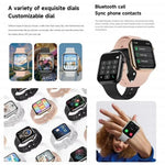 Unisex Smart Watch Series Blood Pressure BT Call NFC, and many more features