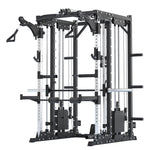 Commercial Power Squat Rack Cage Multi-Functional Smith Machine Home Gym Unisex Indoor Use Cable Crossover Trainerpr