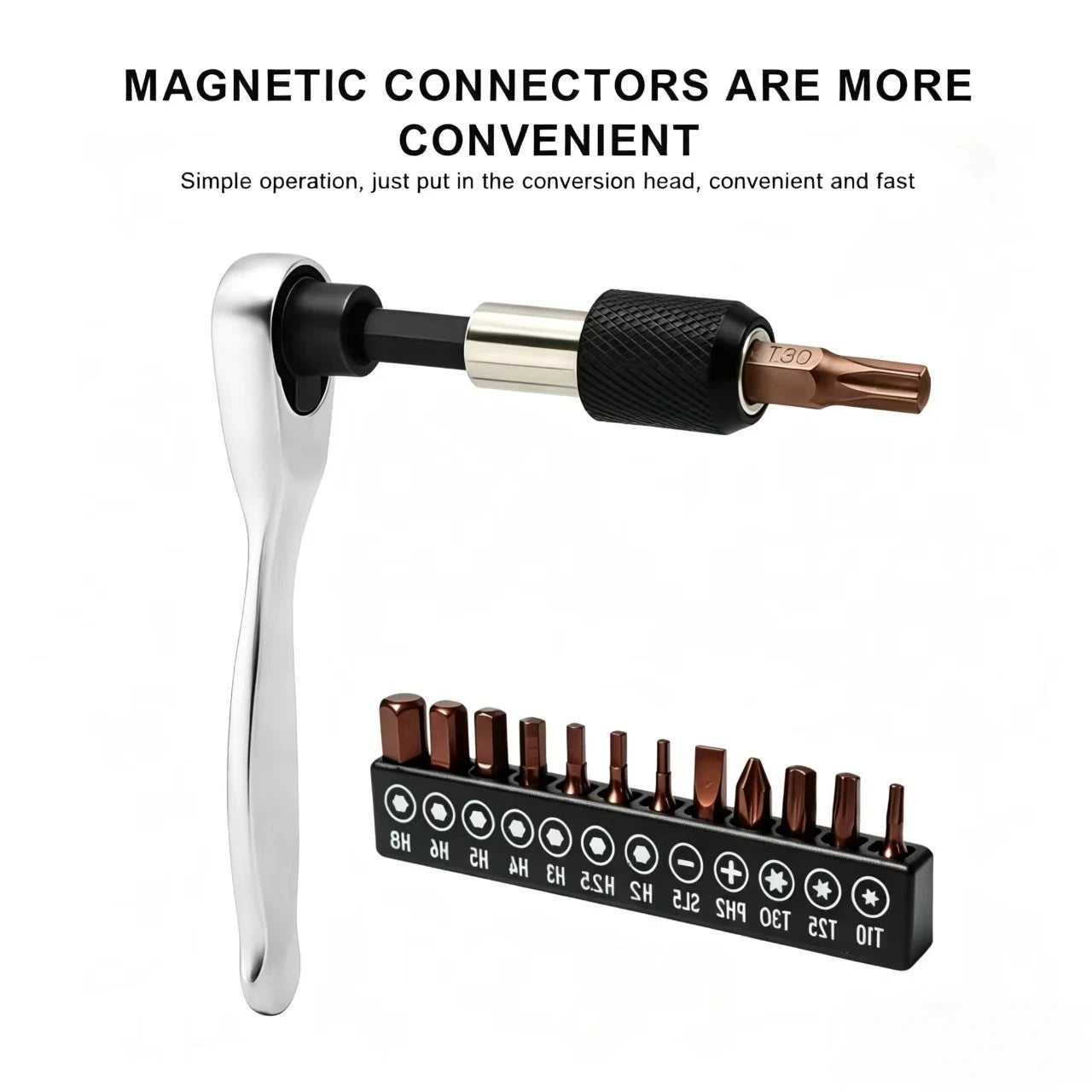 Father's Day Special 14in1 Multifunction 90 Degree Ratchet Screwdriver Set Match 12Pcs L25mm Bits Mini Repair Tool Kit For Bicycle DIY Household Tool