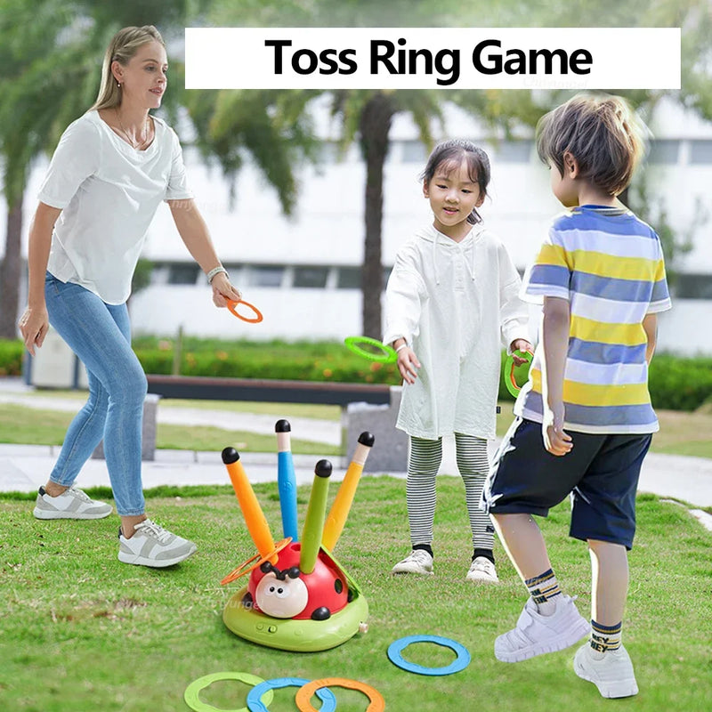 Musical Jump Sports Toys Multifunction Toss Ring Game