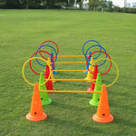 Durable Agility Training Rings Portable Football Soccer Speed Agility Training Rings Sport Soccer Training Equipment