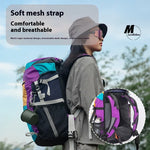 MOUNTAINHIKER Outdoor Camping Backpack, Mountaineering Bag Multifunctional