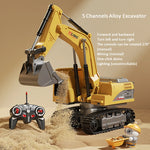 east Toys Remote Control Excavator, Dump Truck, Bulldozer