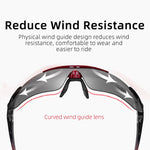 ROCKBROS Cycling Polarized glasses Bike Outdoor Sports Sunglasses MTB Road PC Goggles Eyewear Glasses 5/3 Lens Bicycle Accessory