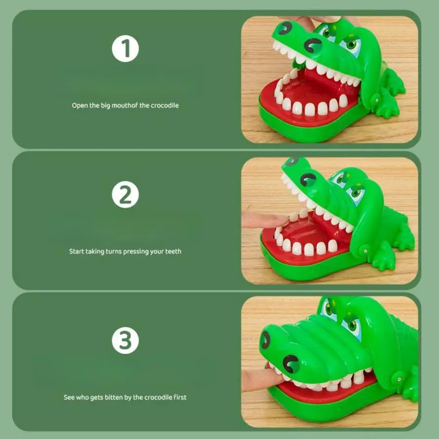 Crocodile Teeth Biting Finger Dentist Toy Game