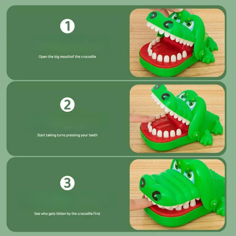 Crocodile Teeth Biting Finger Dentist Toy Game