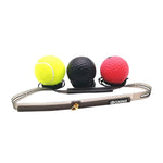 Meade Boxing Reflex Speed Punch Ball Boxing Rubber Balls for Agility Reaction Training with Sweatband Fitness Equipments Accessories