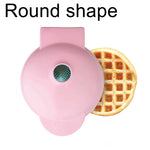 CILANDAR 110V&220V Electric Mini Waffles Maker Machine Kitchen Cooking Appliance for Kids Breakfast Dessert Pot