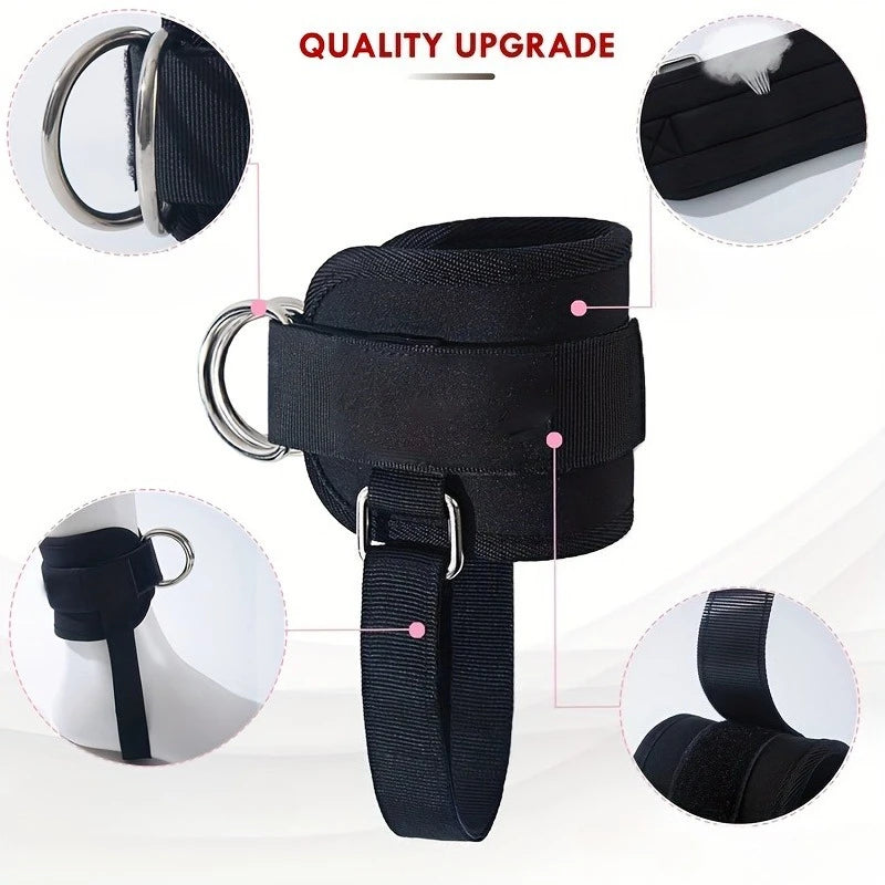 1pair Adjustable Ankle Straps,Kickback Ankle Strap for Glute Workout,Leg Extensions