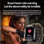 New Military Style Smart Watch Men's Flashlight Bluetooth Call & more features