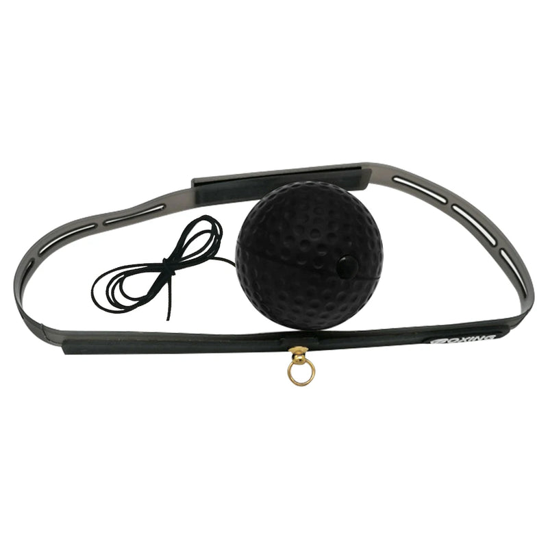 Meade Boxing Reflex Speed Punch Ball Boxing Rubber Balls for Agility Reaction Training with Sweatband Fitness Equipments Accessories