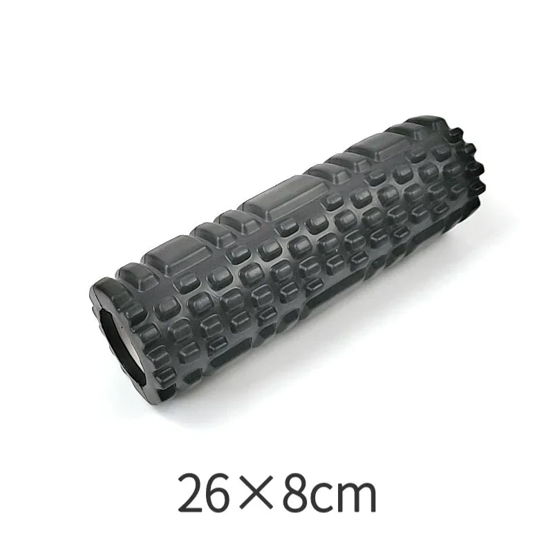 1pc Foam Massage Roller, Physiotherapy and Sports Rehabilitation, Hollow Yoga Column Fitness Equipment for Muscle Massage, Rolle