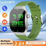 LAXASFIT 2.01 Inch Curved Screen Smart Watch
