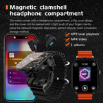 east Tech 2-in-1 smartwatch Bluetooth with headphones smartwatch