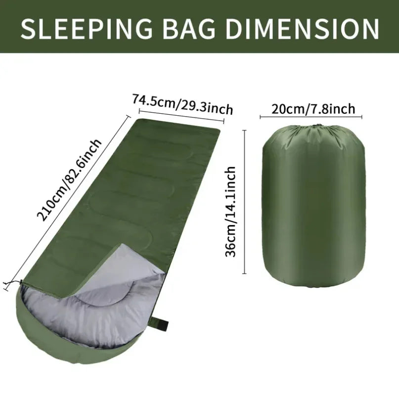 Gondiah Camping Sleeping Bag Ultralight Waterproof