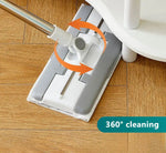 Sabca Clip-On Face Towel Mop Electrostatic Dust Removal Mop Disposable Face Paper Mop For Cleaner Wipes/Dry/Cloth