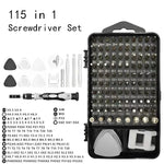 115-in-1 Small Screwdriver Set, Professional Repair Tool Kit for Phone, Computer, Watch, Console, Eyeglass and Electronic. Best for Fathers Days