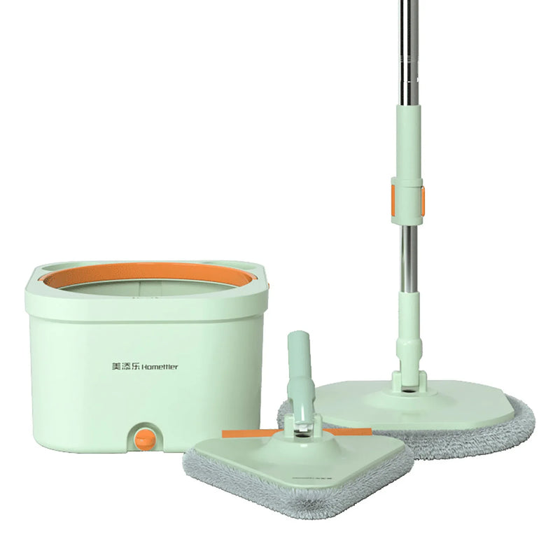 Rotating Mop Microfibers Mop and Bucket Set Floor Washing Mops Triangle Window Washing Mops Household Cleaning Tools for Home