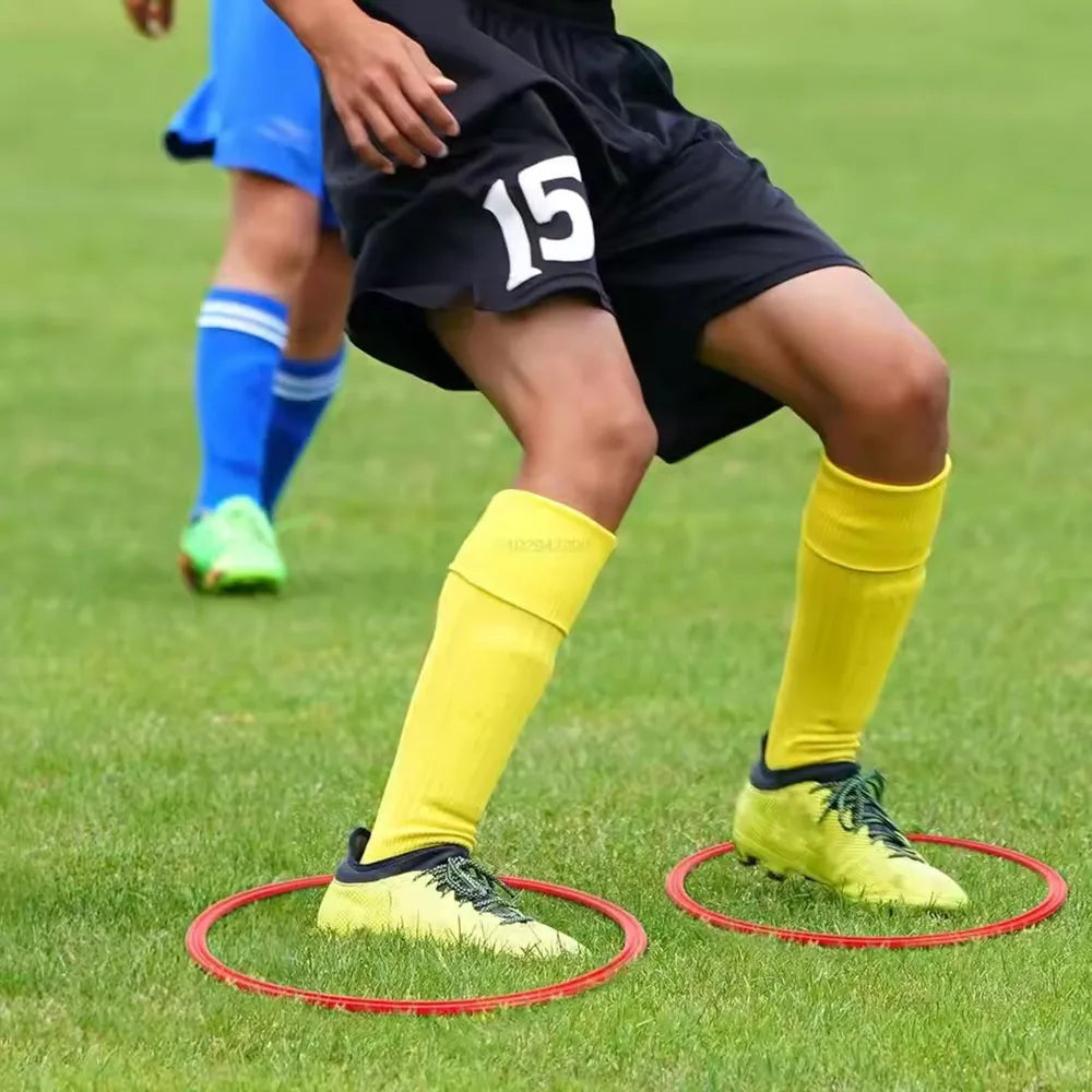 Durable Agility Training Rings Portable Football Soccer Speed Agility Training Rings Sport Soccer Training Equipment