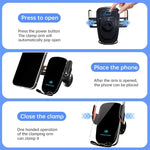 UYUXIO Car Phone Holder Wireless Car Charger