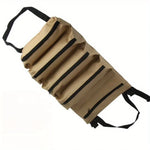 Father's Day Multi-Purpose Tool Bag High-Quality Professional Multi Pocket Hardware Tools Pouch Roll UP Portable Small Tools Organizer Bag Fathers Day Special