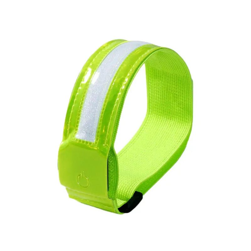 Night Running Armband LED Light Outdoor Sports USB Rechargeable Safety Belt Arm Leg Warning Wristband Cycling Bike Bicycle Light