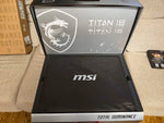 MSI Titan 18 HX AI Gaming Laptop 18 Inch