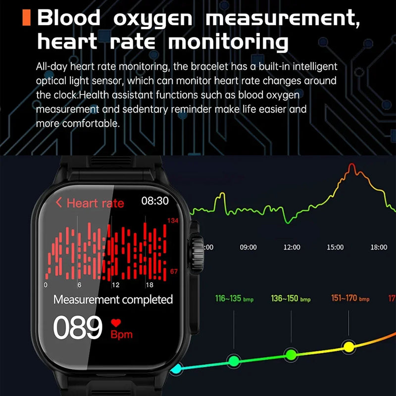 east Tech 2-in-1 smartwatch Bluetooth with headphones smartwatch