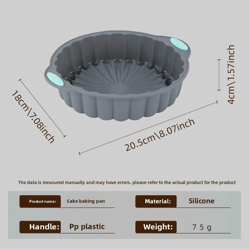 east Essentials High-temperature resistant silicone cake Mold, chiffon cookie, toast muffin cup, non-stick cake Mold, baking Mold